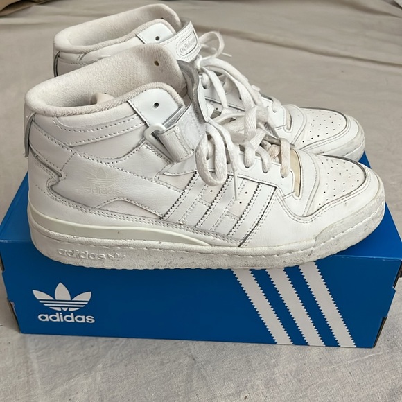 adidas Shoes - Adidas Mid Forum White Sneaker